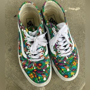 Vans Low Top Mushroom Size 8